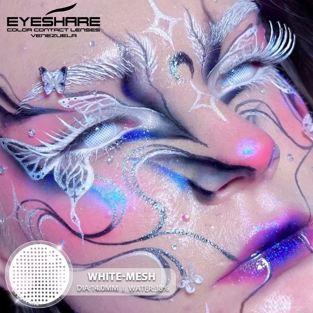 WHITE MESH 14.5mm