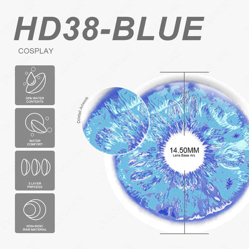 HD38 BLUE 14.5mm