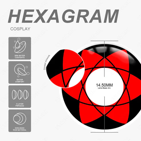 HEXAGRAM 14.5mm