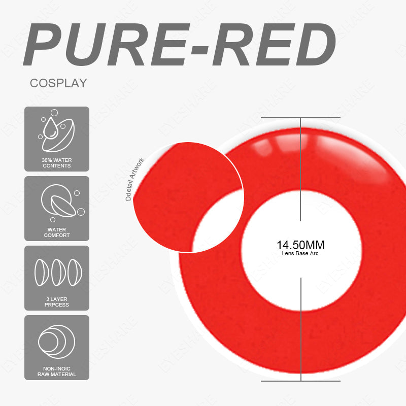PURE RED 14.5mm