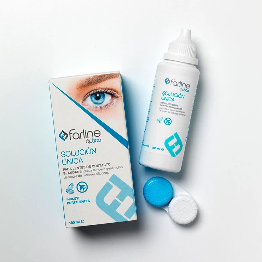 Solución para lentes de contacto Farline 100ml