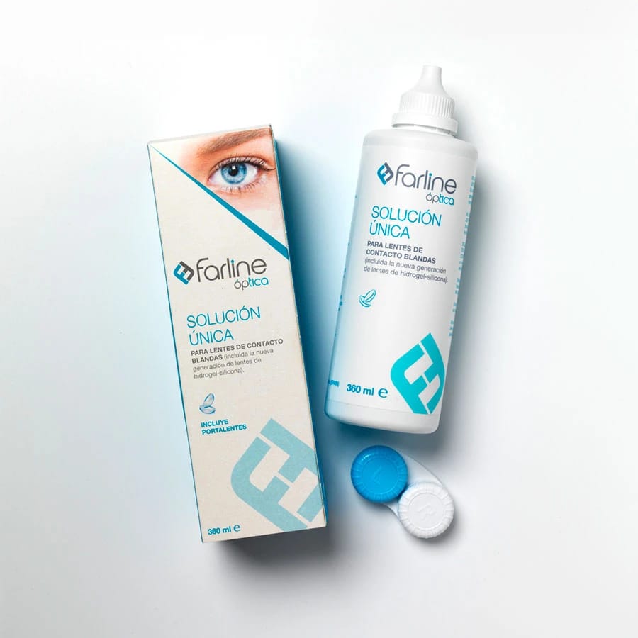 Solución para lentes de contacto Farline 360ml