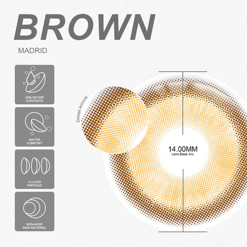 MADRID BROWN 14.0mm