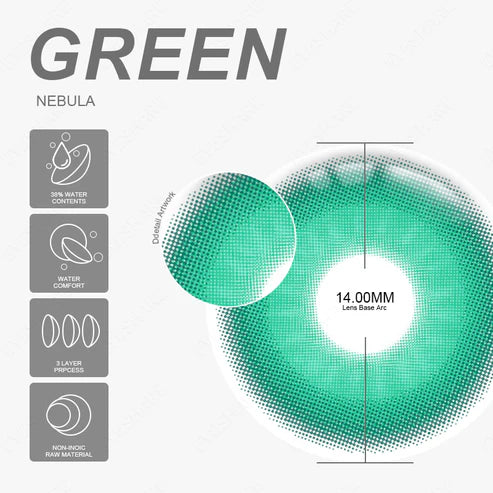 NEBULA GREEN 14.0mm