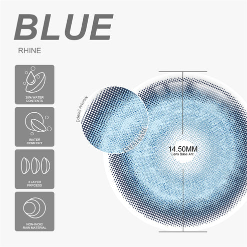 RHINE BLUE 14.5mm