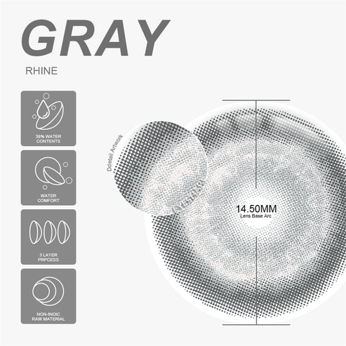 RHINE GRAY 14.5mm