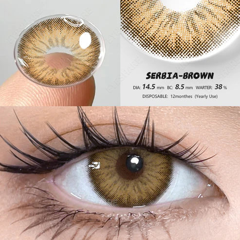 SERBIA BROWN 14.5mm