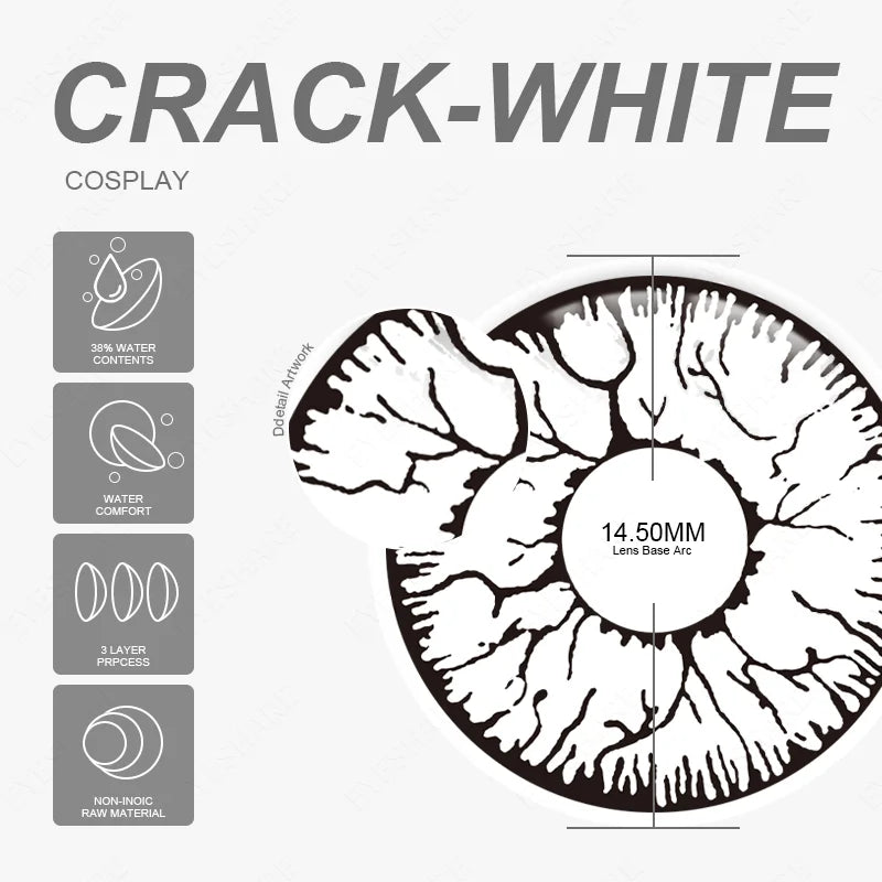 CRACK WHITE 14.5mm