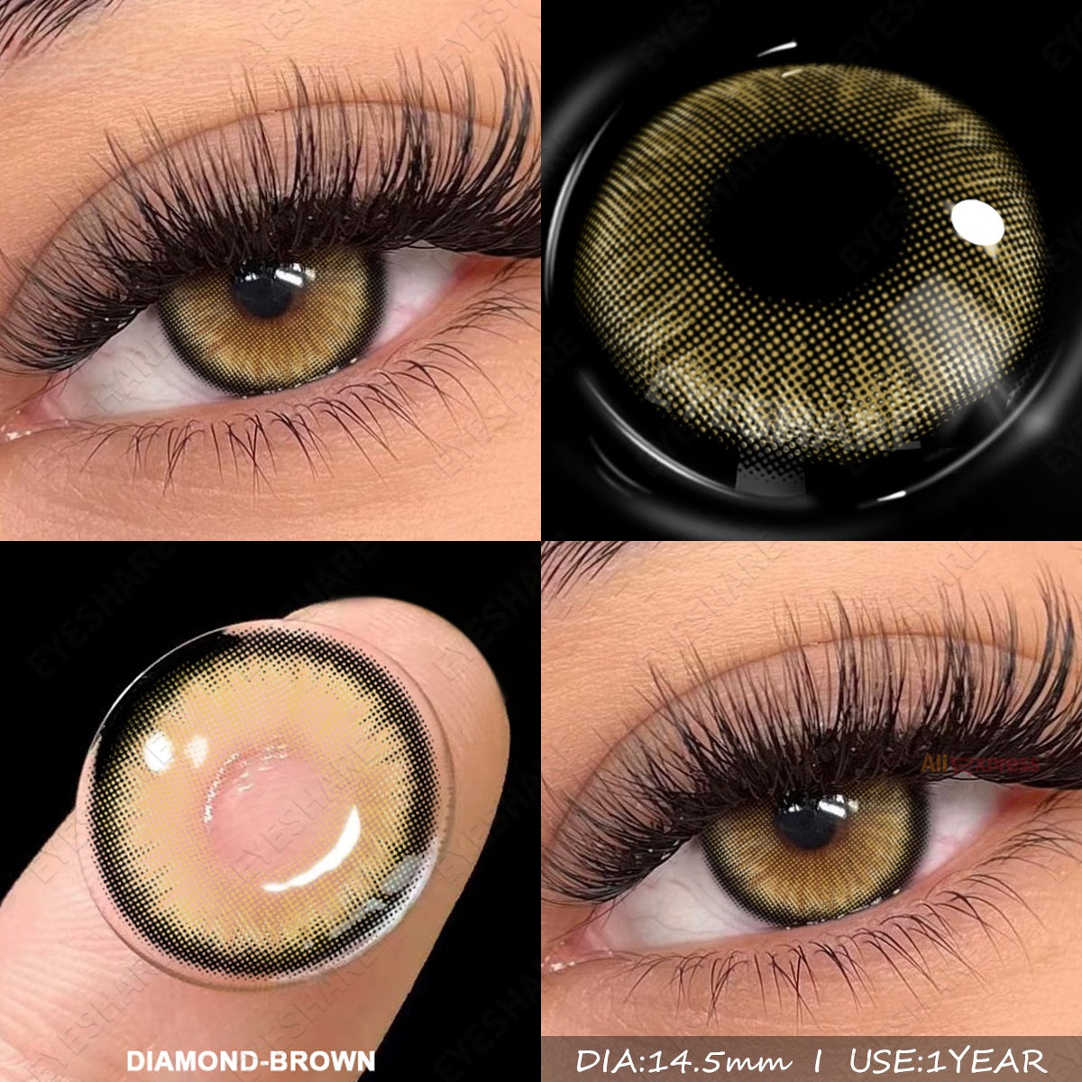 DIAMOND BROWN 14.5mm