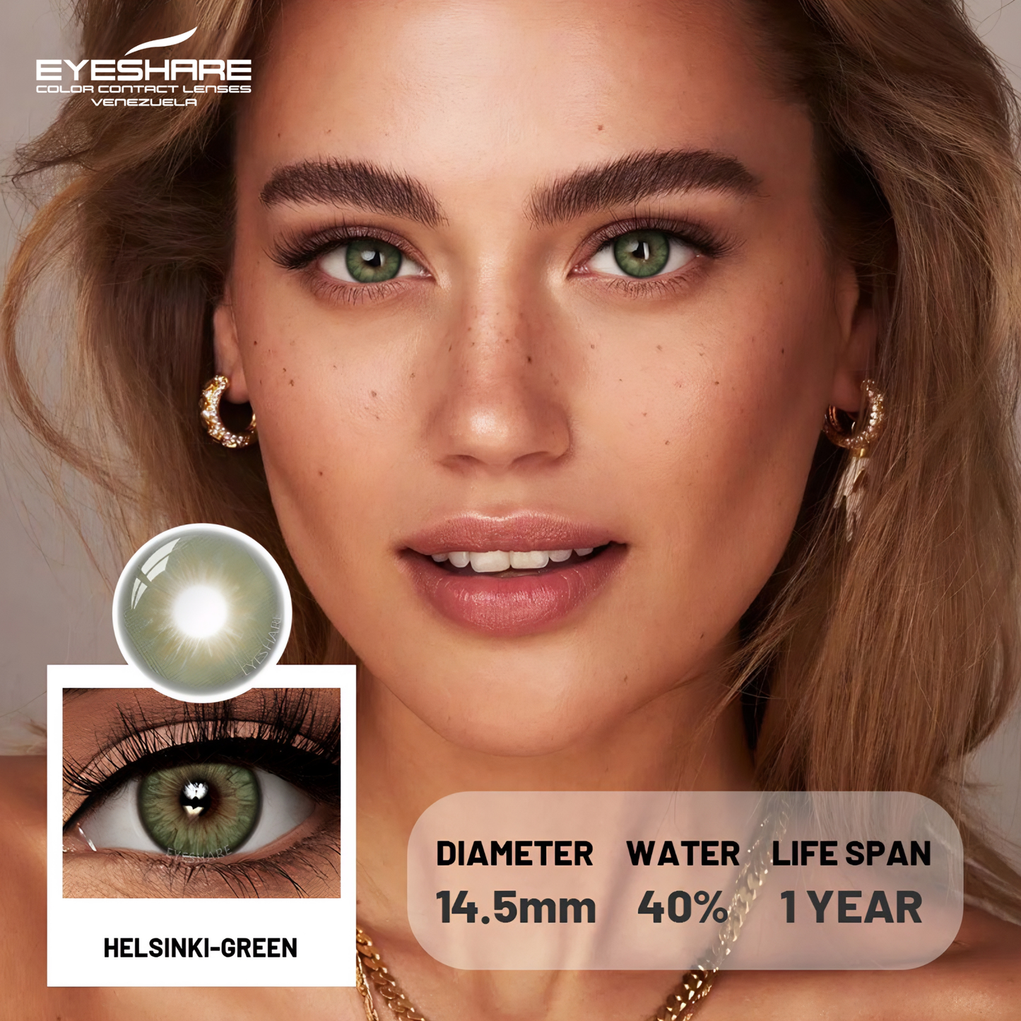 HELSINKI GREEN 14.5MM