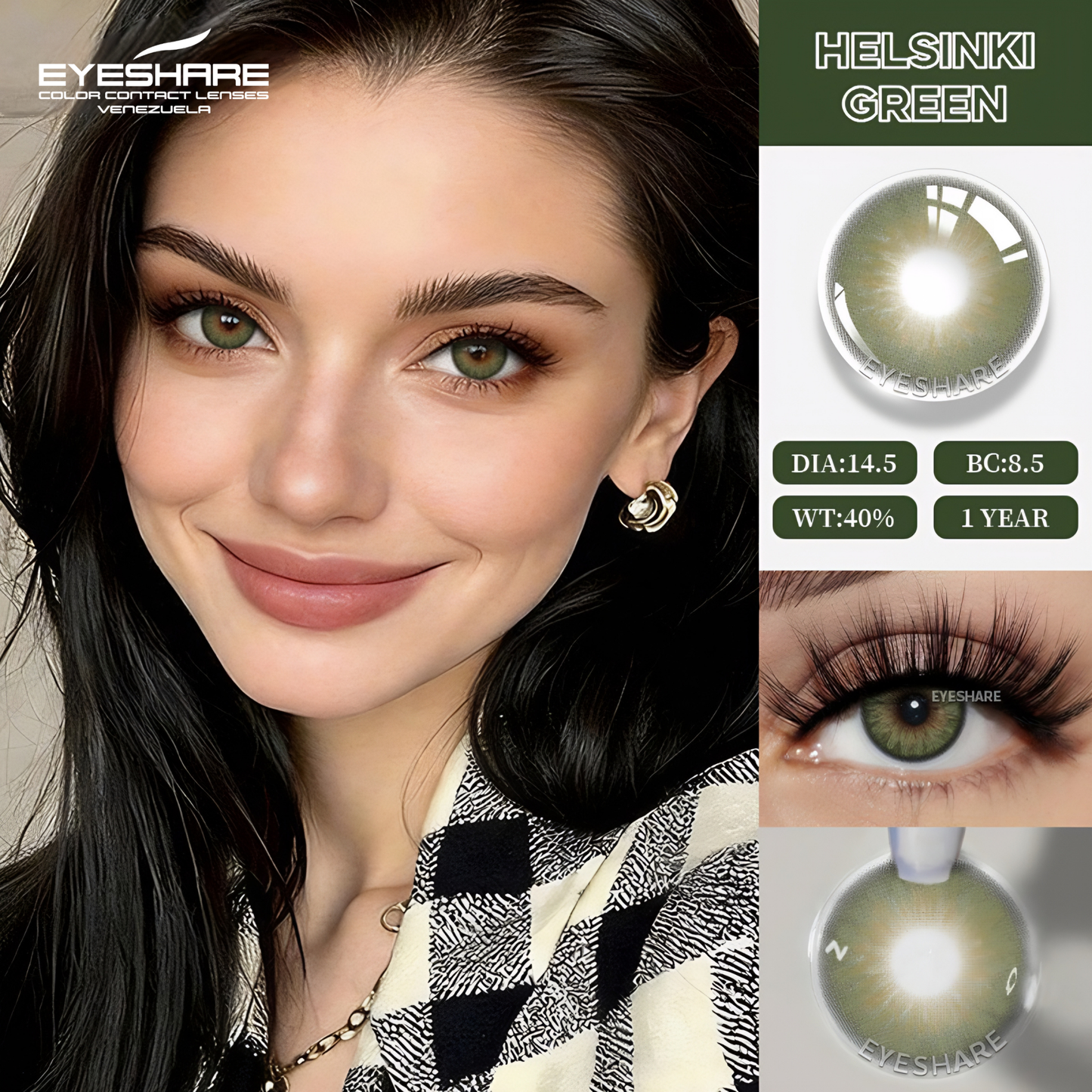 HELSINKI GREEN 14.5MM