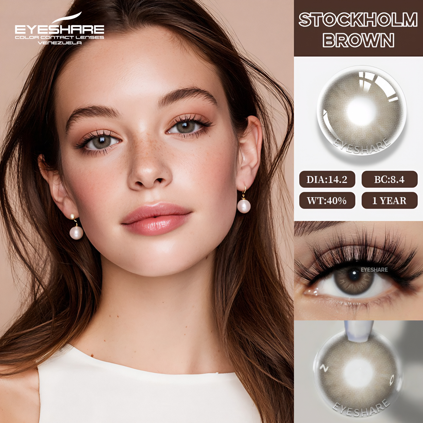 STOCKHOLM BROWN 14.2MM