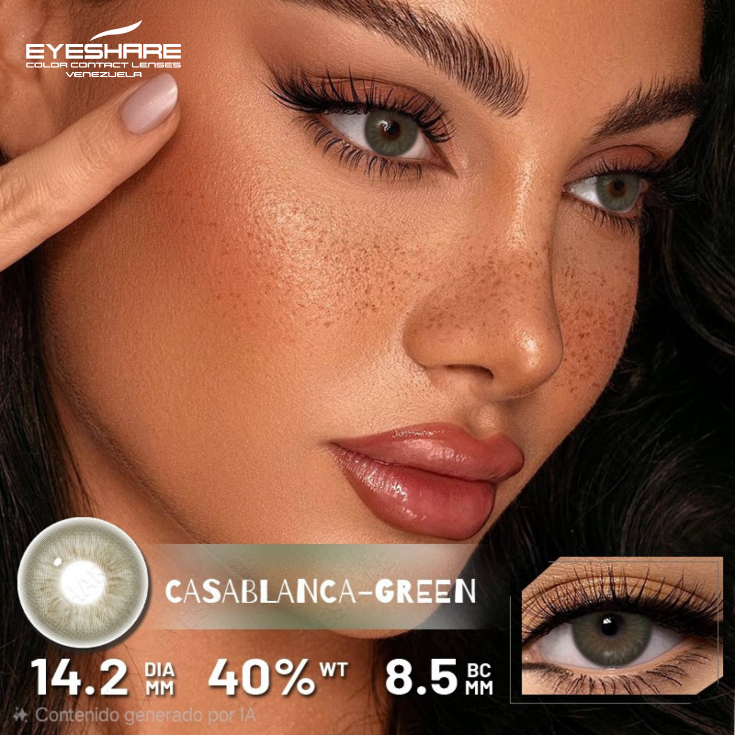 CASABLANCA GREEN 14.2MM