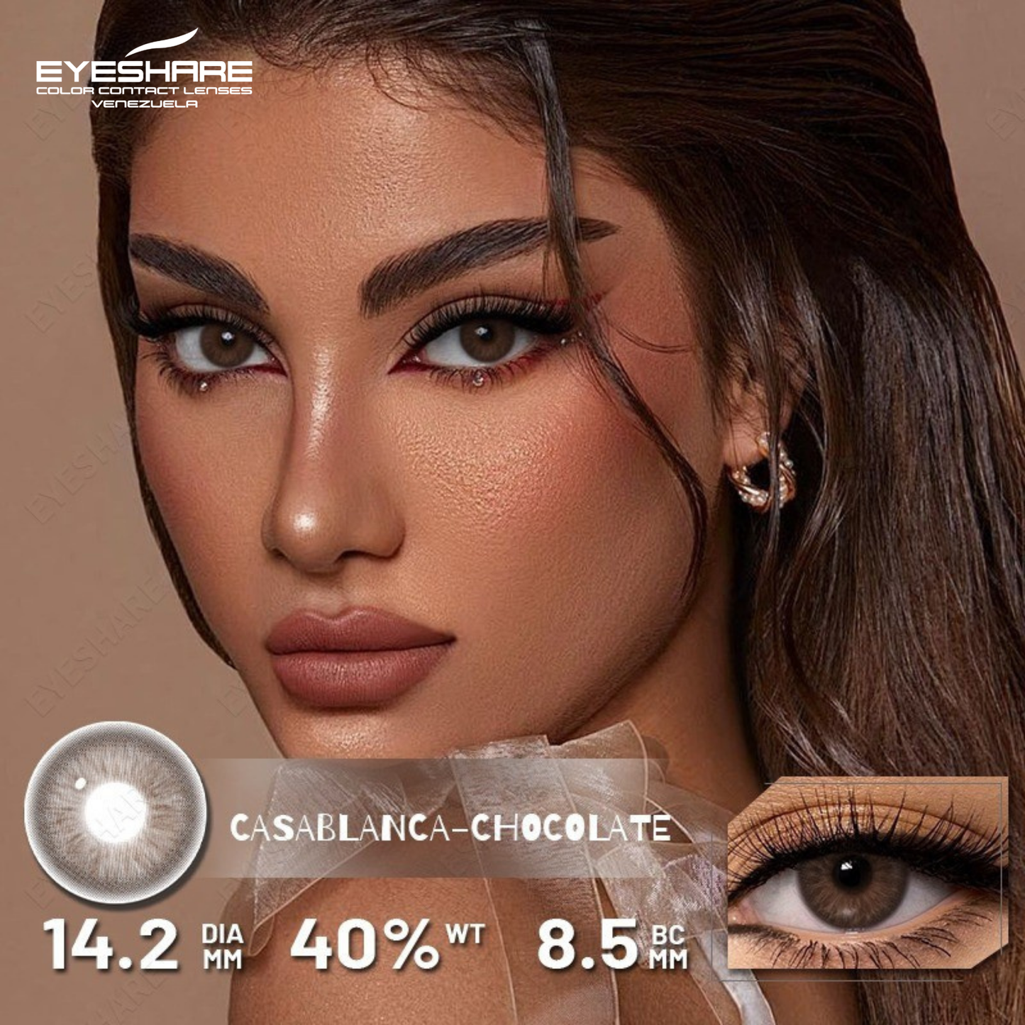 CASABLANCA CHOCOLATE 14.2MM