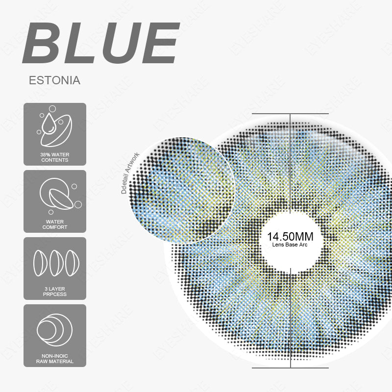 ESTONIA BLUE 14.5mm