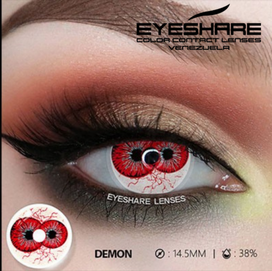 DEMON (DOBLE PUPILA) 14.5mm