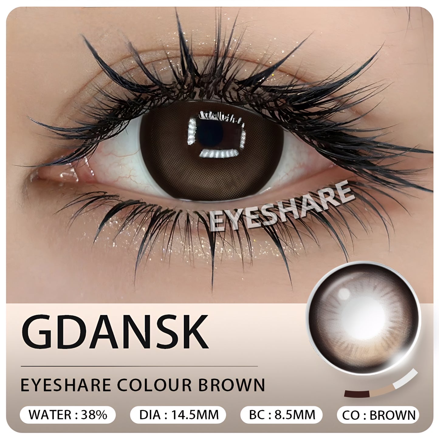 GDANSK BROWN 14.5mm