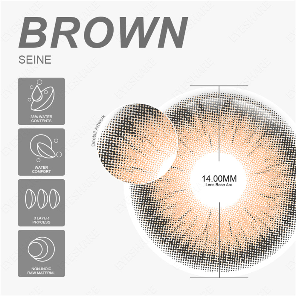 SEINE BROWN 14.0mm